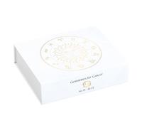 Zodiac Crystals for Compassion: Cancer Crystal Tumblestone Set - Rose Quartz, Moonstone, Red Jasper, Yellow Jade, Green Aventurine - Celestial Gifts