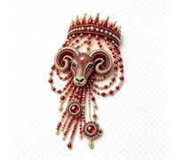 Zodiac DIY Beaded Hand Bracelet Kit,DIY Bead Weaving Jewelry Making Kit (01)