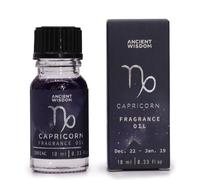 Zodiac Fragrance Oils Gift Set with Bracelet & Secret Message - Astrology-Inspired Aromatherapy Oils for Oil Burners & Diffusers - 12 Star Sign Scents (Capricorn)