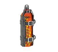 Zodiac Gasoline 1.5 Litre Emergency Fuel Bottle + Black Texas Leather Holder