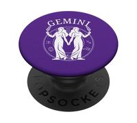 Zodiac Gemini Twins PopSockets Adhesive PopGrip