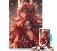 Zodiac GoddessAdult Jigsaw Puzzles 1000 Pieces Challenging Game and Family Play for is ideal as a gift for the whole family 38x26cm