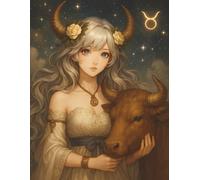 Zodiac Journal - Taurus Golden Serenity: A personal journaling space to explore feelings, patterns, and daily thoughts