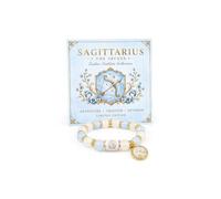 Zodiac Limited Edition Collection Bracelet For Women, 12 Zodiac Signs Natural Stone Crystal Colorful Beaded with Astrology Sign Charms Elastic Stretch Adjustable Birthday Statement Gift Jewelry