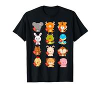 Zodiac Lunar Chinese New Year 2025 Animal Kids T-Shirt
