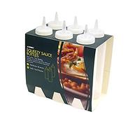 Zodiac M030016C Sauce Bottle Clear 12 oz. (Pack of 6)
