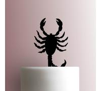 Zodiac ? Scorpio Scorpion SignAcrylic Cake Topper 3mm Thick Premium Laser Cut Cake Decoration for Birthday, Wedding, Baby Shower & Party Cakes Durable Reusable