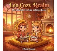 [Zodiac Series] Leo Cozy Realm: The Ultimate Fire Sign Coloring Book: A Relaxing Aesthetic Coloring Journey Through The Warmth, Passion & Charm of The Lion