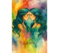 Zodiac Series Notebook: Gemini: 120 White Pages, 120 pages lined paper, 6" x 9"