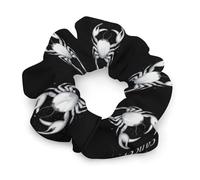 Zodiac Sign C-ancer Fashion Scrunchies for Women Satin Hair Elastics & Ties Cute Ponytail Holders