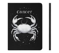 Zodiac Sign C-ancer Funny Tablet Case Compatible with IPAD Pro 2020 （11in）/2020 （10.2in）/2020 AIR 4 （10.9in）/Pro 2021 （11in）/Air4/Air5 （10.9in） Personality Protective Cover with Pen Slot
