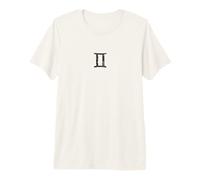 Zodiac Sign Gemini (Vintage Black) Gemini Premium T-Shirt