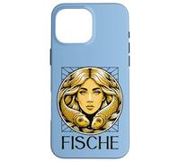 Zodiac Sign Pisces Birthday Ascendant Horoscope Case for iPhone 16 Pro Max