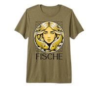 Zodiac Sign Pisces Birthday Ascendant Horoscope Premium T-Shirt