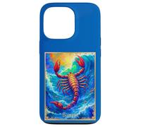 Zodiac Sign Scorpio Emerging from Deep Waters Case for iPhone 13 Pro
