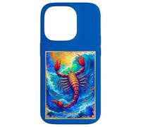 Zodiac Sign Scorpio Emerging from Deep Waters Case for iPhone 14 Pro