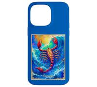 Zodiac Sign Scorpio Emerging from Deep Waters Case for iPhone 14 Pro Max
