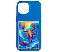 Zodiac Sign Scorpio Emerging from Deep Waters Case for iPhone 15