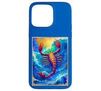 Zodiac Sign Scorpio Emerging from Deep Waters Case for iPhone 15 Pro Max