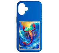 Zodiac Sign Scorpio Emerging from Deep Waters Case for iPhone 16