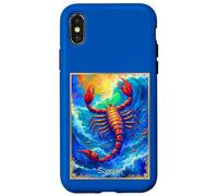 Zodiac Sign Scorpio Emerging from Deep Waters Case for iPhone X/XS