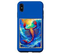 Zodiac Sign Scorpio Emerging from Deep Waters Case for iPhone XS Max