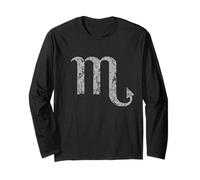 Zodiac Sign Scorpio (Vintage Gray) Scorpio Long Sleeve T-Shirt
