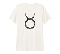 Zodiac Sign Taurus (Vintage Black) Taurus Premium T-Shirt