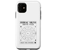 Zodiac Signs Social Club Trust The Universe (Stars Graphic) Case for iPhone 11