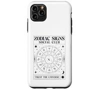 Zodiac Signs Social Club Trust The Universe (Stars Graphic) Case for iPhone 11 Pro Max
