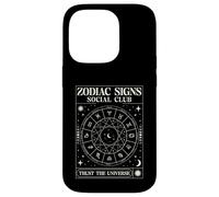 Zodiac Signs Social Club Trust The Universe (Stars Graphic) Case for iPhone 14 Pro