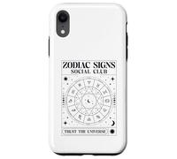 Zodiac Signs Social Club Trust The Universe (Stars Graphic) Case for iPhone XR