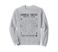Zodiac Signs Social Club Trust The Universe (Stars Graphic) Sweatshirt
