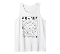 Zodiac Signs Social Club Trust The Universe (Stars Graphic) Tank Top
