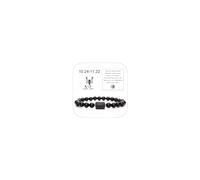 Zodiac Signs Spirit Bracelet for Women Spiritual Gifts Black Onyx Bracelet Zodiac Manifestation 12 Constellation Handmade Bead Woven Multilayer Adjustable Leather Bracelet Jewelry Accessories Gift for
