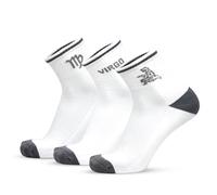 Zodiac Socks for Women & Men, Virgo Socks Astrology, Birthday Gift, Novelty, Gift for Him, 3 Pair - Zodiac Sign, Symbol & Name