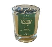 Zodiac Soy Wax Gemstone Candles: Astrological Fragrance and Gemstone Collection for Birth Star Signs/Horoscopes (Scorpio)