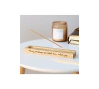 Zodiac Star Sign Incense Stick Holder MijMoj Design Light Oak One Size