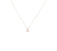 Zodiac Star Sign Pendant Necklace Rose Gold Capricorn Latelita White One Size