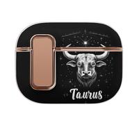 Zodiac Taurus Compatible with Airpod Pro 1/2 Case PC Scratch-Resistant Drop-Proof Protective Cover with Secure Buckle
