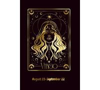 Zodiac Virgo Lined Notebook 200 pages: Virgo Star Sign Lined Notebook, Journal Perfect Gift For Virgo Woman & Men