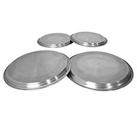 Zodiac ZOD4BCS 4-Piece Stainless Steel Hob Cover Set