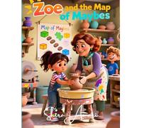 Zoe and the Map of Maybes: A Story About Trying, One Small Step at a Time, A Gentle Guide to Brave Beginnings, 8.5 x 11 inches, Large Print Coloring Pages Plus Mazes, 81 Pages