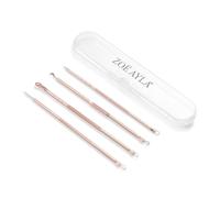 Zoë Ayla Pimple Popper Kit with Handy Storage Case, Pink