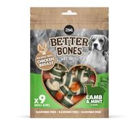 Zoe Better Bones Rawhide-Free Wrapped Dog Treats Lamb & Mint Flavour 1x9pcs