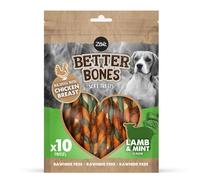 Zoë Better Bones Soft Dog Treat Chews, Pouch of Rawhide-Free, Chicken-Wrapped T