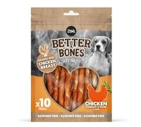Zeus Better Bones Dog Treats Chicken Twists - Pack of 10