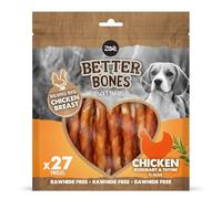 Zeus Dog Treats Better Bones Chicken Twists - Pack of 27