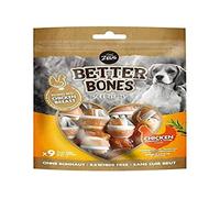 Zeus Better Bones Dog Treats Wrapped Chicken - Pack of 9