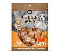 Zeus Better Bones Dog Treats Wrapped Chicken - Pack of 24